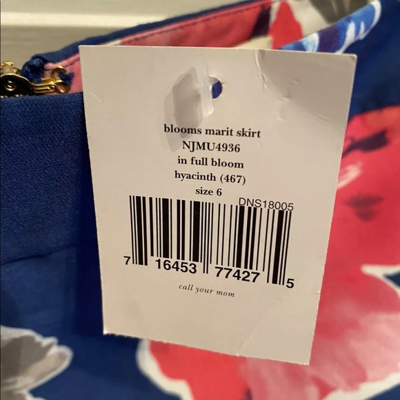 COPY - Kate Spade Bloooms Marit skirt - Picture 3 of 8